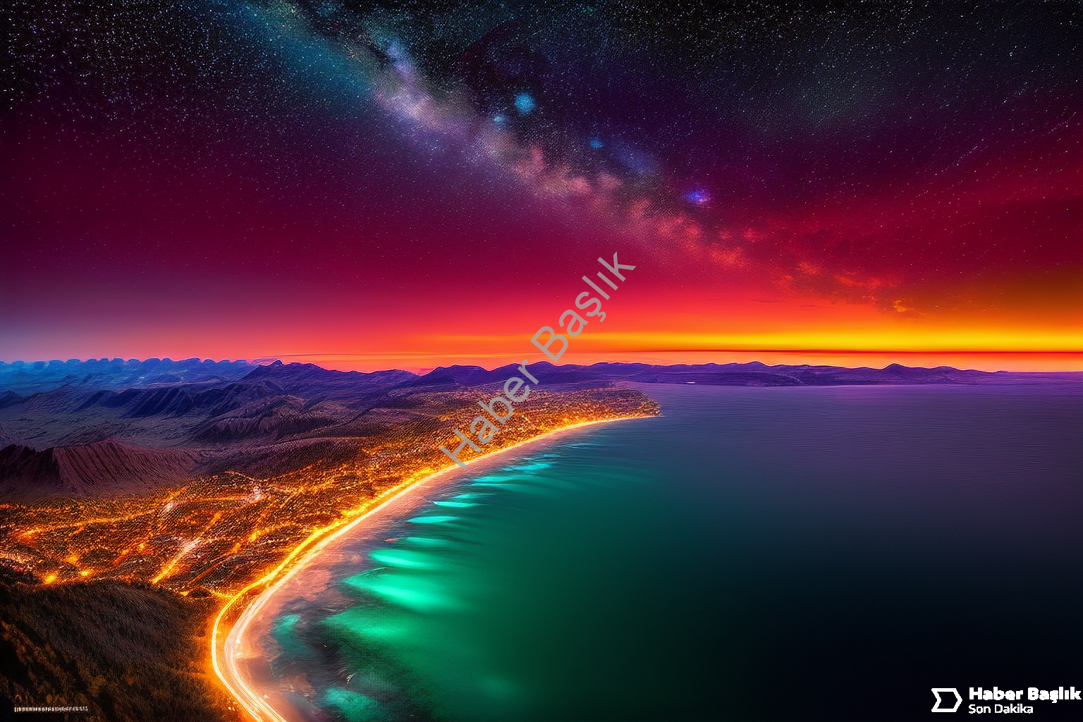 gökyüzü gece neden kırmızı olur