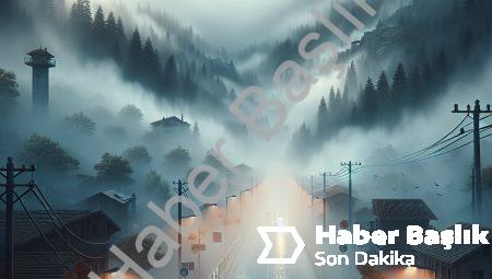 Denizli’de Yağmurun Ardından Yoğun Sis: Görüş Mesafesi 10 Metreye Düştü