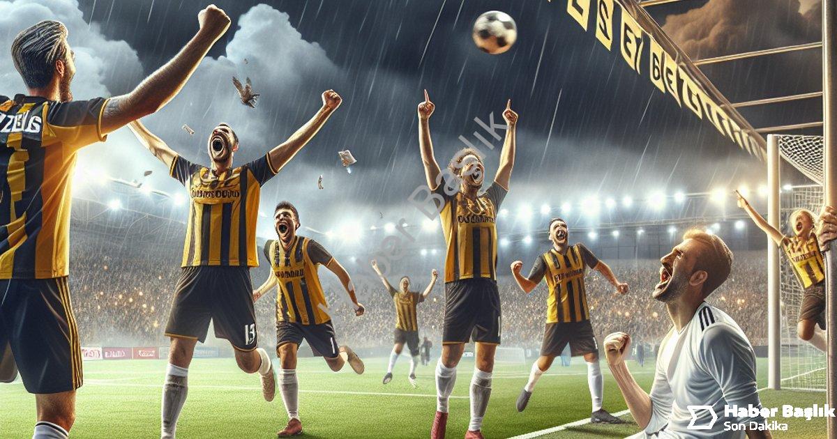 "Göztepe Deplasmanda Fırtına Gibi: Antalyaspor Engeli Aşıldı" başlıklı haber için fotorealistik, pro