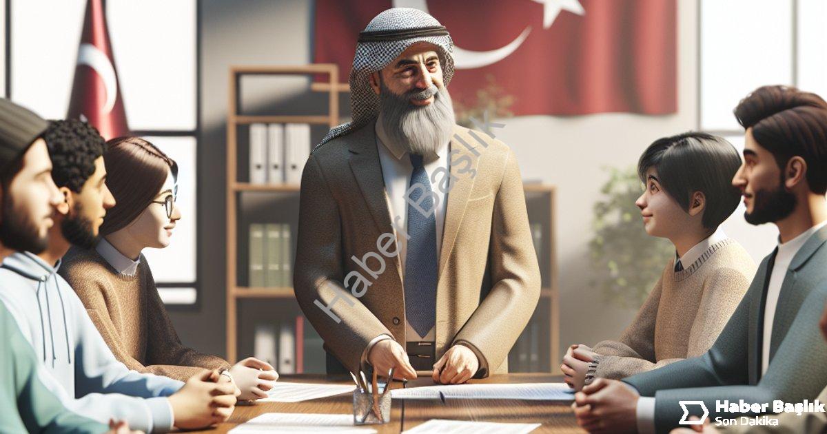 "Hisarcık Kaymakamı Erkan Atam Özel Öğrencileri Makamında Ağırladı" başlıklı haber için fotorealisti