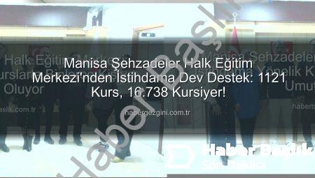 Manisa Şehzadeler Halk Eğitim Merkezi: İstihdama Yönelik Kurslarla Binlerce Kişiye Umut Oluyor