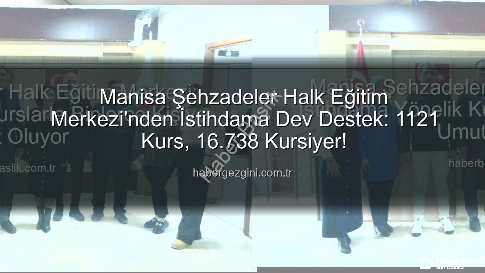 halk eğitim istihdam - Manisa Şehzadeler Halk Eğitim Merkezi: İstihdama Yönelik Kurslarla Binlerce Kişiye Umut Oluyor