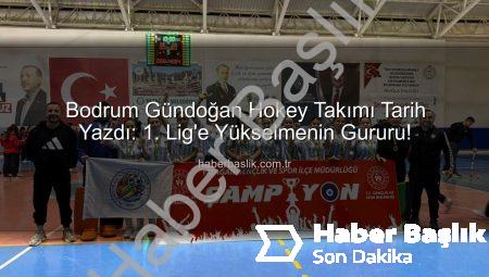 Bodrum Gündoğan Hokey Takımı Tarih Yazdı: 1. Lig’e Yükselmenin Gururu!